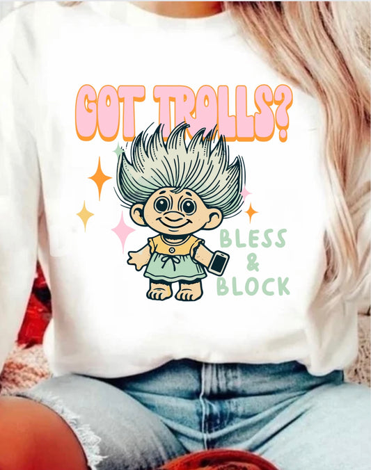 Got Trolls Sweatshirt | Sweatshirt | Unisex Heavy Blend Sweatshirt | Gildan | Troll Sweatshirt | Funny Sweatshirt